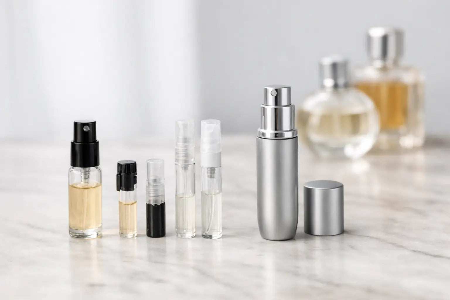 A Guide to Fragrance Sample Sizes